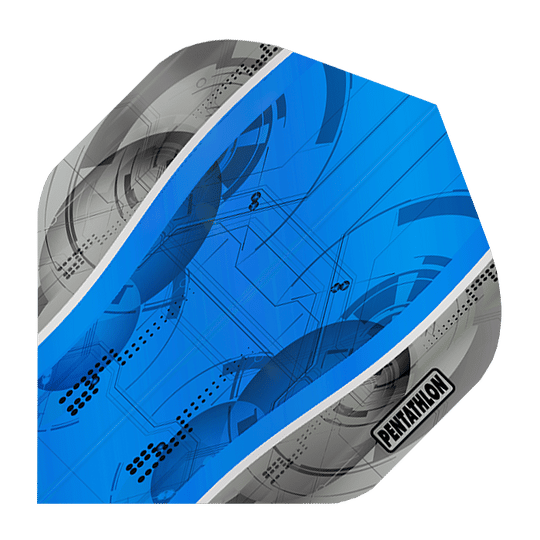 Pentathlon Silver Edge Blue Flights