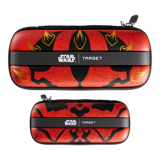 Étui à fléchettes Target Star Wars Boa - Dark Maul Das Target Star Wars Boa Dartcase - Darth Maul wird auf diesem Bild präsentiert. Das Produkt ist ein Dartcase mit Darth Maul Motiv.