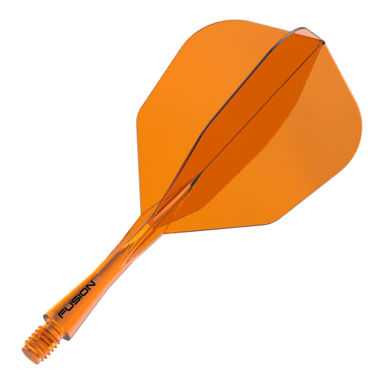 Système d'arbre de vol Winmau Fusion n° 6 Orange fluo Abgebildet ist das Winmau Fusion Flight Shaft System No6, Neon Orange, 22 mm. Dies ist eine Einzeldarstellung des Produkts.