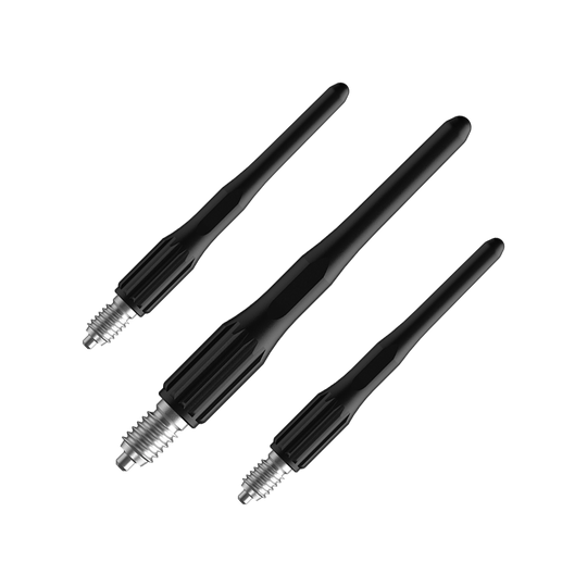 Pointes de fléchettes souples convertibles Bulls NL - Lot de 15 - Noires Abgebildet ist das Set Bulls NL Convertible Point Softdartspitzen - 15er Pack - Schwarz. Das Set enthält mehrere Spitzen.