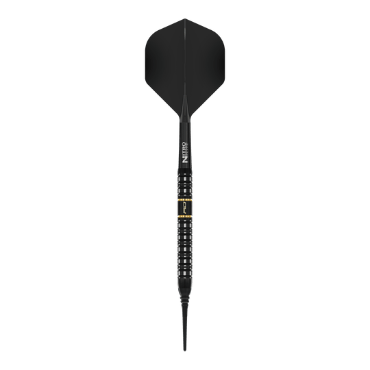 Fléchettes souples Red Dragon Ascend Parallel - 20 g Das Bild zeigt Red Dragon Ascend Parallel Softdarts mit einem Gewicht von 20g. Diese Darts sind speziell für Softdartspiele konzipiert.