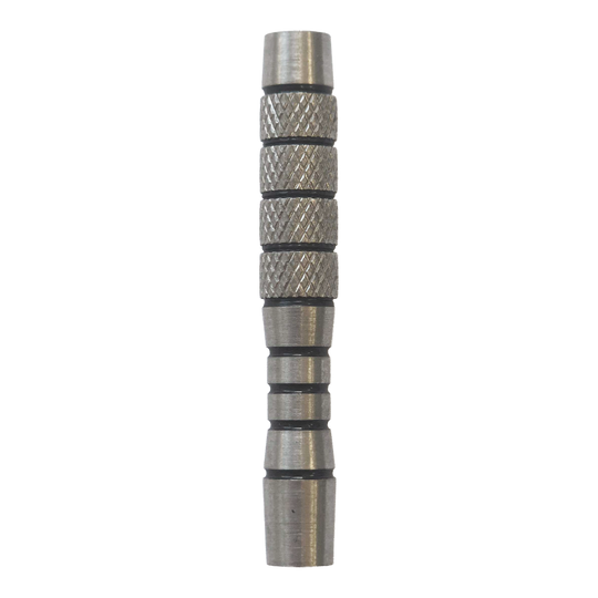 Corps de fléchettes souples McDart en forme de larme moletées - 18 g Das Bild zeigt McDart Knurled Teardrop Softdart Barrels mit einem Gewicht von 18g. Das Produkt ist für Softdartspieler geeignet.