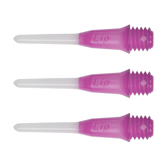 Embouts à lèvres courts bicolores L-Style (paquet de 30) Ein Bild mit dem Dateinamen SLIPPTT-PK_L-Style_Two_Tone_Short_Lippoints_Pink_(30er_Pack). Es handelt sich wahrscheinlich um kurze, zweifarbige pinke Lippoints im 30er Pack.