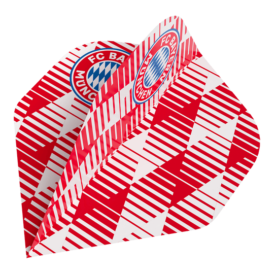 Collection de vols Bulls FC Bayern Munich - 5 ensembles Zu sehen ist die Bulls FC Bayern München Flight Collection - 5 Satz. Das Produkt ist für Fans von FC Bayern München und Darts gedacht.