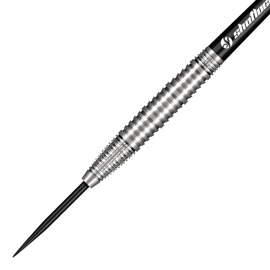 Fléchettes en acier Shot Badlands Krush Hier sehen Sie die Shot Badlands Krush Steeldarts. Das Produkt bietet Steeldarts in auffälligem Look.