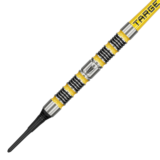 Fléchettes en mousse Target Buzz 11 Das Bild zeigt die Target Buzz 11 Softdarts. Diese Darts sind speziell für Softdartspiele entwickelt worden.