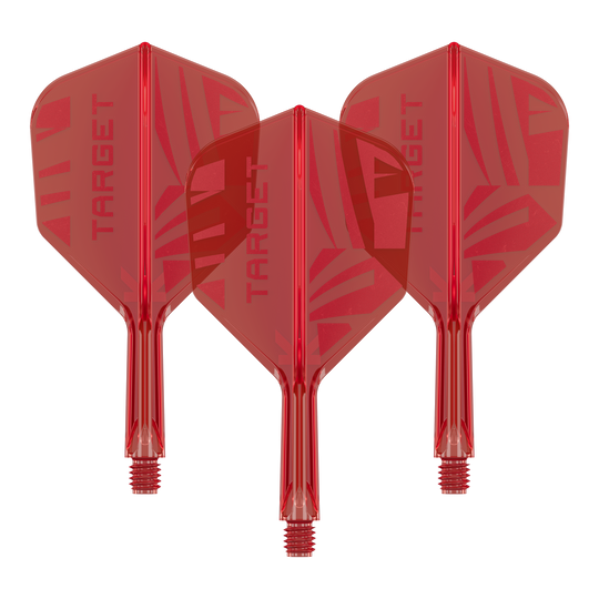 Ailettes Target K-Flex Rouge No6