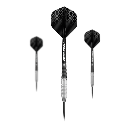 Das Bild zeigt die GOAT Reload Steeldarts. Sie sind speziell für Dartspieler gestaltet.