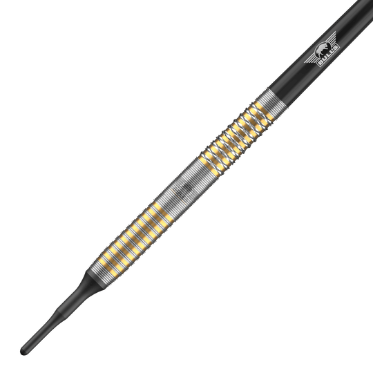 Fléchettes souples Bulls NL Vintage Ghost - 20 g Auf dem Bild sind die Bulls NL Vintago Ghost Softdarts - 20g zu sehen. Diese Darts zeichnen sich durch ihr elegantes Design aus.