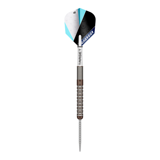 Fléchettes en acier Target Adam Lipscombe Swiss Points - 25 g Gezeigt werden die Target Adam Lipscombe Swiss Points Steeldarts. Sie eignen sich ideal für anspruchsvolle Dartspieler.