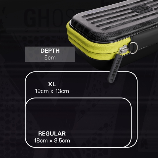 Das Foto zeigt das Takoma Ghost Series Luke Littler Dartcase. Dieses Dartcase eignet sich perfekt zum Transport und zur Aufbewahrung von Darts.