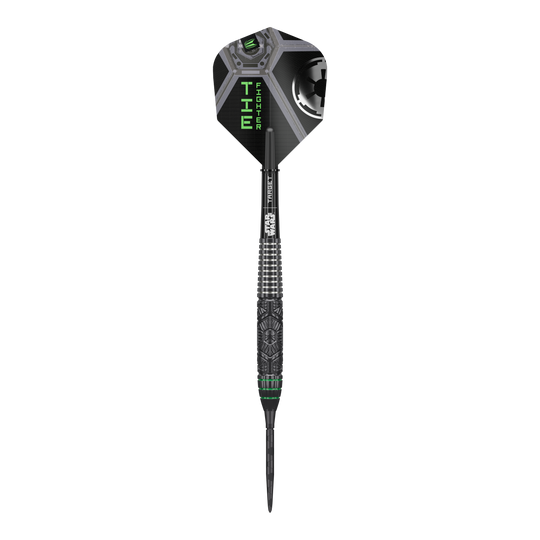 Fléchettes en acier Target Star Wars Tie Fighter Swiss Point Das Bild präsentiert Target Star Wars Tie Fighter Swiss Point Steeldarts. Diese Darts sind im Design eines Tie Fighters gestaltet.