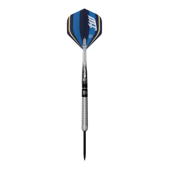 Abgebildet sind Bulls Leon Weber Steeldarts. Sie sind ideal geeignet für ambitionierte Dartspieler.