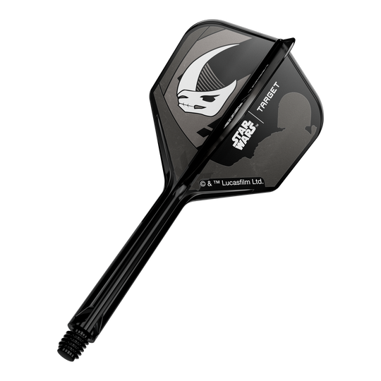 Coffret Target Star Wars K-Flex Mandalorian No6 Flights Abgebildet ist das Produkt '410625_Target_StarWars_K-Flex_Mandalorian_Armour_No6_Flights_33mm_1a'. Vermutlich sind darauf Mandalorian Armour Dart-Flights dargestellt.