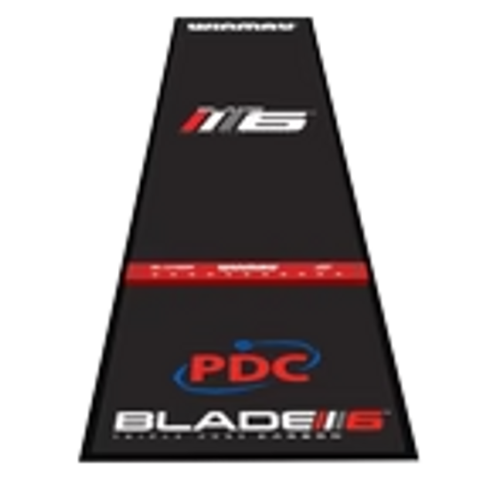 Tapis de fléchettes souple Winmau Pro Zone Precision Blade 6 Die Winmau Pro Zone Precision Blade 6 Soft Dartmatte ist auf dem Bild zu sehen. Es handelt sich um eine hochwertige Dartmatte für Softdarts.
