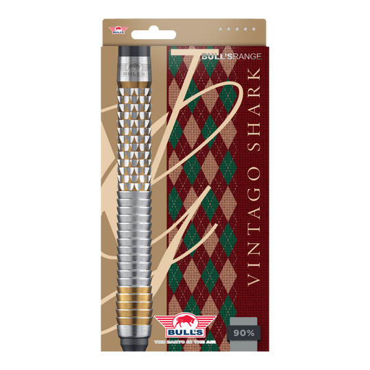 Fléchettes souples Bulls NL Vintage Shark - 18 g Hier sieht man die Bulls NL Vintago Shark Softdarts - 18g. Sie sind ideal für Softdartspieler geeignet.