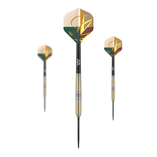 Fléchettes en acier Bulls NL Vintage Ghost Convertible Points Das Bild präsentiert Bulls NL Vintago Ghost Convertible Points Steeldarts als Set. Dieses Dart-Set eignet sich für ambitionierte Spieler.