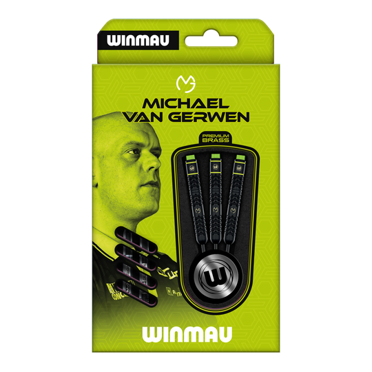 Fléchettes en acier Winmau Michael Van Gerwen - 21 g Fléchettes en acier Winmau Michael Van Gerwen - 21 g