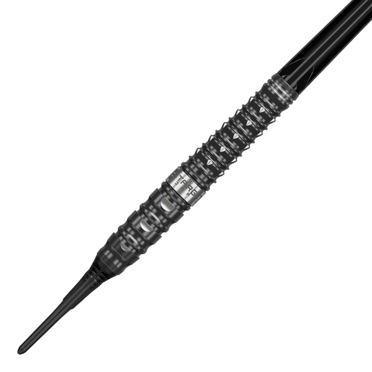 Fléchettes souples Target Black Marque Eclipse - 21 g Target Black Marque Eclipse Softdarts - 21g. Detailansicht der hochwertigen Softdarts.