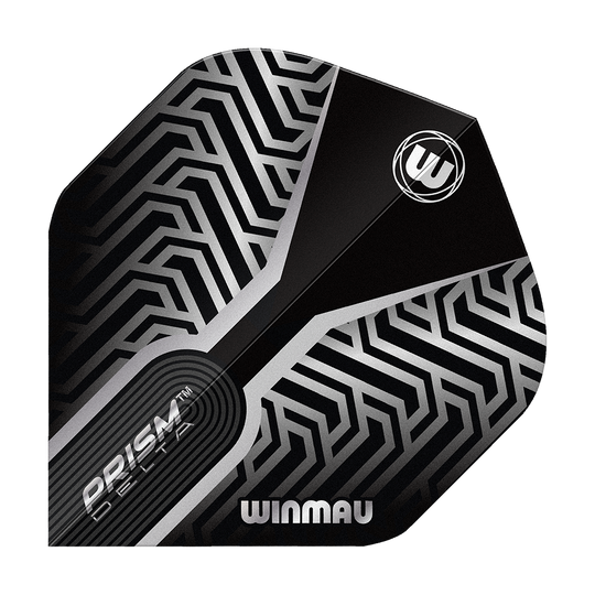 Vols standard Winmau Prism Delta Silver No2 Das Bild zeigt die Winmau Prism Delta Silver No2 Standard Flights. Diese Flights sind für den Einsatz an Dartpfeilen geeignet.
