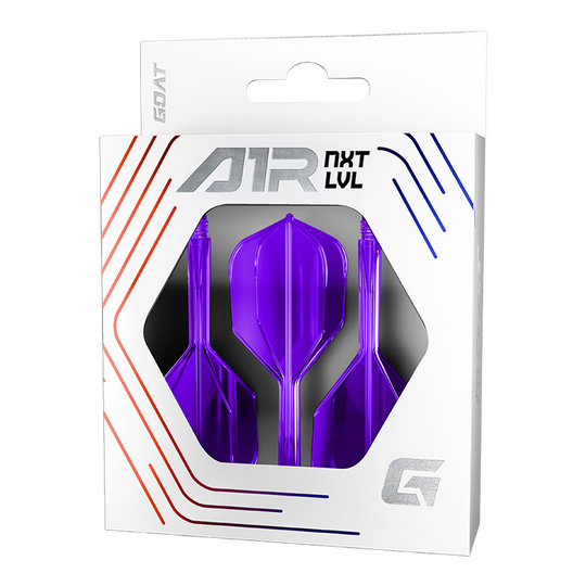 Système d'arbre de vol GOAT A1R No6 - Violet fluo Das Bild zeigt das GOAT A1R No6 Flight-Shaft-System in Neon Lila. Das Produkt eignet sich bestens als Dart-Zubehör.