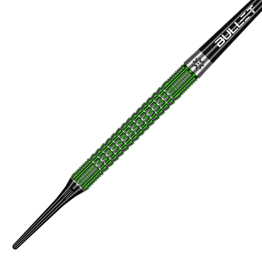 Fléchettes souples Bullet Gator - 20 g Gezeigt werden Bullet Gator Softdarts - 20g. Die Darts sind für elektronische Dartscheiben geeignet.