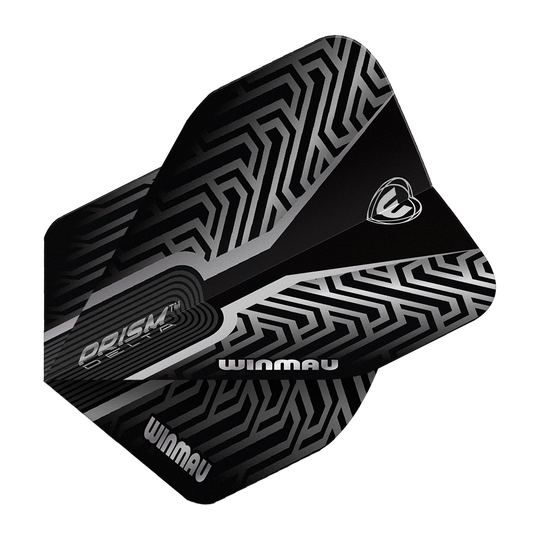 Vols standard Winmau Prism Delta Silver No2 Dies ist ein Satz Winmau Prism Delta Silver No2 Standard Flights. Die Abbildung zeigt die Produktdetails dieser Darts-Flights.