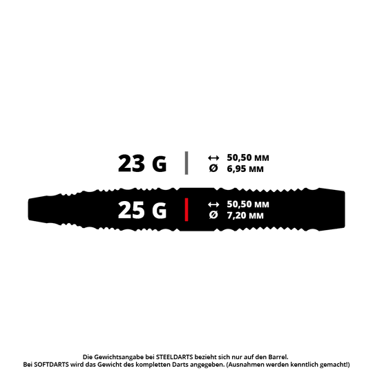 Fléchettes en acier Target Buzz 03 Swiss Points