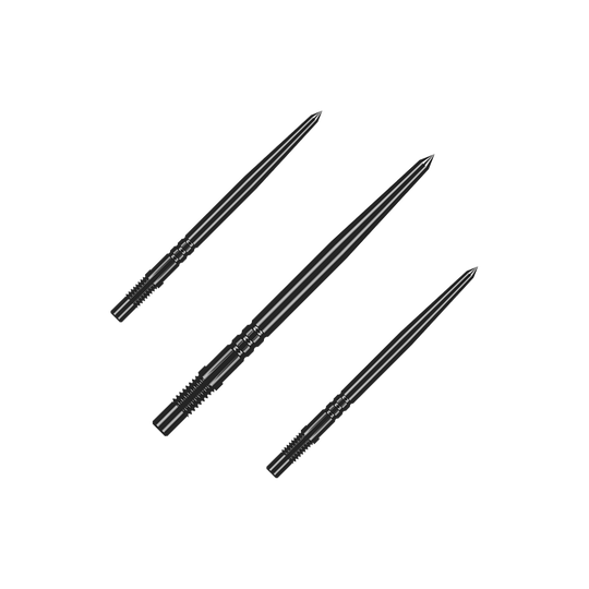 Embouts de fléchettes Shot Turbo Point - Noirs
