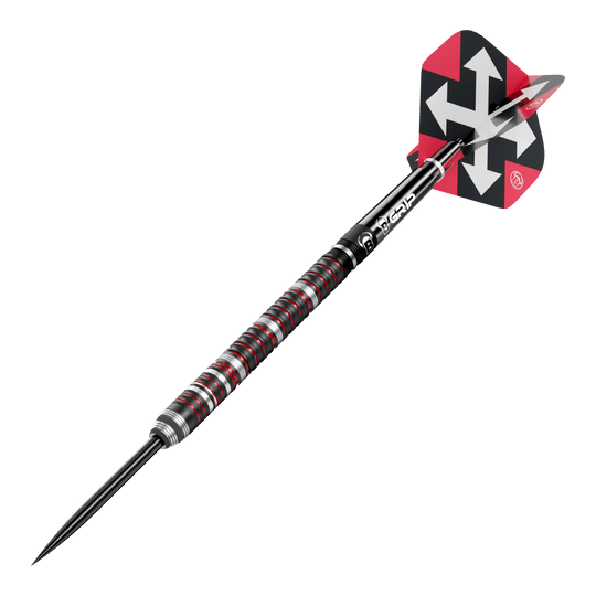 Fléchettes en acier Bulls Sixty S2 Das Bild zeigt die Bulls Sixty S2 Steeldarts. Die Darts sind für präzises Werfen beim Dartspiel entworfen.