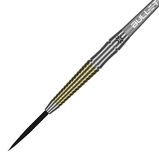 fléchettes en acier Bullet Fang Abgebildet sind die Bullet Fang Steeldarts aus Seitenansicht. Die Darts werden im Profil dargestellt.
