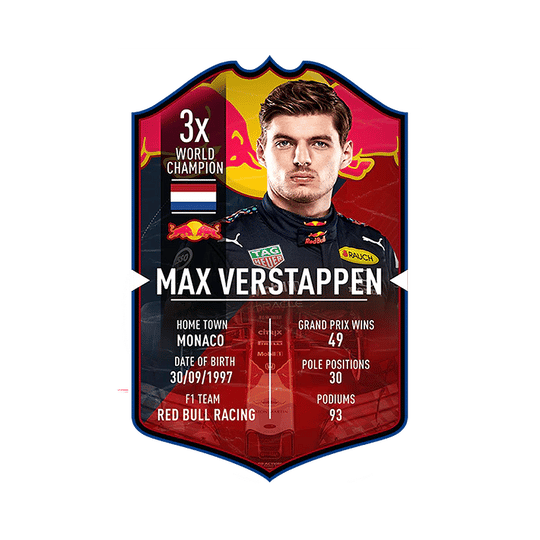 Carte ultime - Max Verstappen