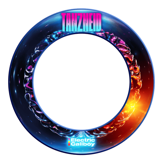 Electric Callboy Tanzneid Album Version Dartboard Surround - Bleu Electric Callboy Tanzneid Album Version Dartboard Surround - Bleu