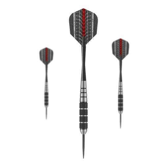 Fléchettes en acier Harrows Black Jack