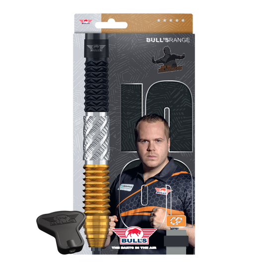 Bulls NL Dirk Van Duijvenbode 95% Points Convertibles Steeldarts Die Bulls NL Dirk Van Duijvenbode 95% Convertible Points Steeldarts sind hochwertige Darts mit austauschbaren Spitzen. Sie bieten Präzision und Flexibilität für erfahrene Dartspieler.