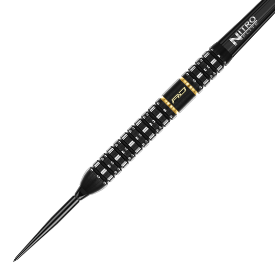 Das Bild zeigt die Red Dragon Ascend Parallel Switch Point Steeldarts aus einer anderen Perspektive. Die Steeldarts zeichnen sich durch hohe Präzision aus.