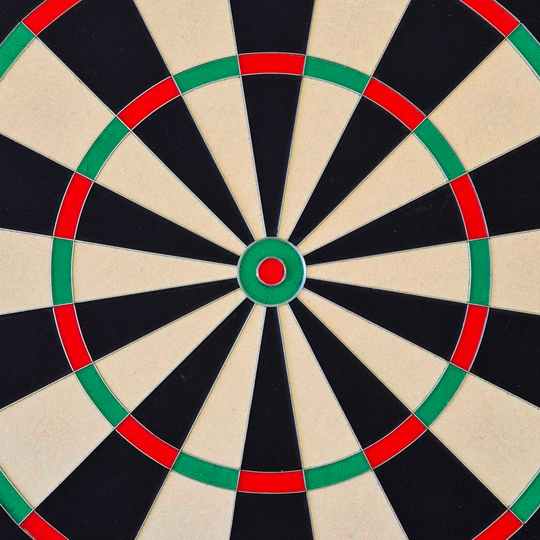 Cible de fléchettes en acier Bulls NL Advantage 8 Das Bild zeigt das Produkt Bulls NL Advantage 8 Steeldartboard. Es ist ein hochwertiges Steeldartboard für Dartspieler.