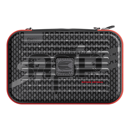 Étui à fléchettes Takoma XL Ghost Series Nathan Aspinall Das Bild zeigt das Takoma XL Ghost Series Nathan Aspinall Dartcase. Das Dartcase ist speziell für Dartspieler entworfen.