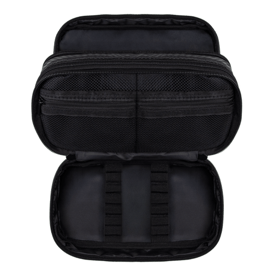 Portefeuille Carbone Bulls NL Hier ist das Bulls NL Carbon Wallet abgebildet. Diese Carbon-Brieftasche bietet sicheren Platz für Dartartikel.