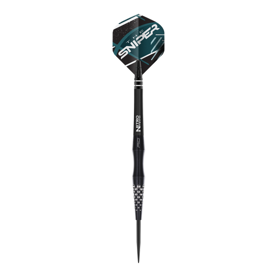Fléchettes en acier Red Dragon Connor Scutt The Sniper - 22 g Abgebildet ist das Produkt Red Dragon Connor Scutt The Sniper Steeldarts - 22g. Diese Darts sind speziell für professionelle Spieler entwickelt.