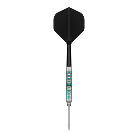 Fléchettes en acier Target Japan Black Marque Pierce Swiss Point à pointe noire Abgebildet ist das Set Target Japan Black Marque Pierce Swiss Point Steeldarts. Diese Steeldarts zeichnen sich durch ihr elegantes schwarzes Design aus.