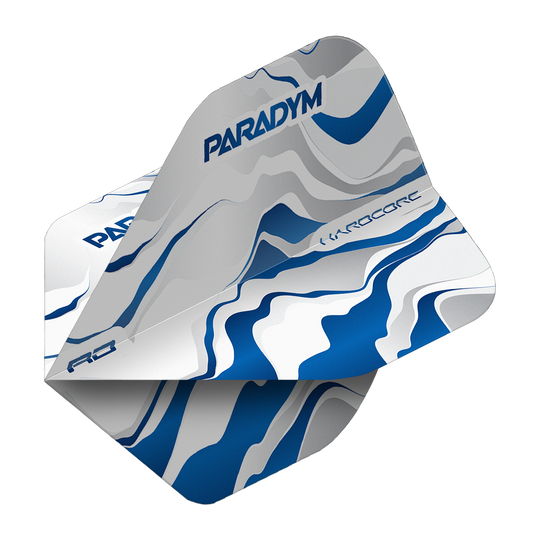Vols standard Red Dragon Hardcore Premium Paradym Blue Premium No2 Zu sehen ist ein einzelner Blue Premium No2 Standard Flight aus der Serie Red Dragon Hardcore Paradym. Der Flight ist in einem attraktiven Blauton gehalten und für Dartpfeile geeignet.