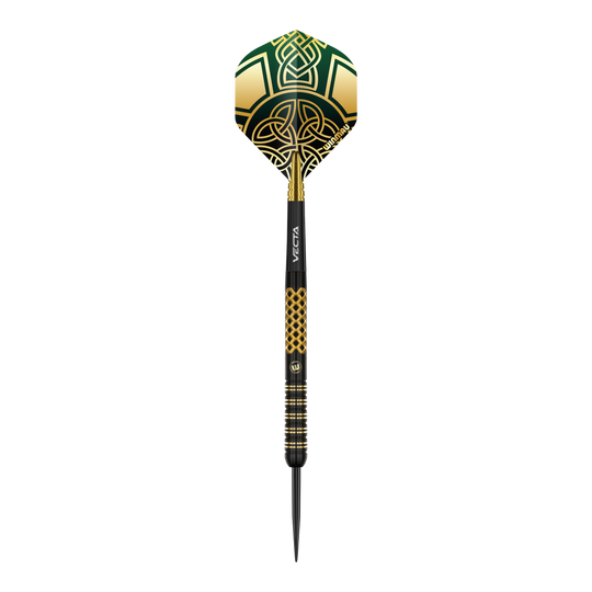 Fléchettes en acier Winmau Brendan Dolan Signature Series Die abgebildeten Darts sind Winmau Brendan Dolan Signature Series Steeldarts. Sie zeichnen sich durch ihre spezielle Form und Verarbeitung aus.