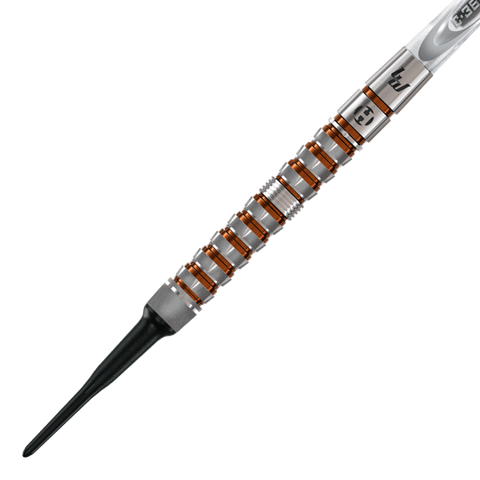 Fléchettes souples Luke Woodhouse série 3 de Harrow - 18 g Gezeigt wird das Harrows Luke Woodhouse Series 3 Softdarts - 18g Set. Die Softdarts sind Teil der Luke Woodhouse Serie.