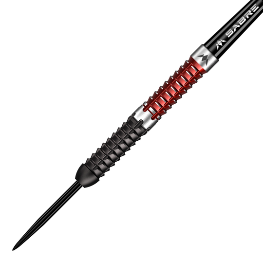 Fléchettes Mission Llew Bevan Black Red Electro Steel - 23 g Mission Llew Bevan Black Red Electro Steeldarts - 23g. Diese Steeldarts überzeugen durch ihr Design in Schwarz und Rot.