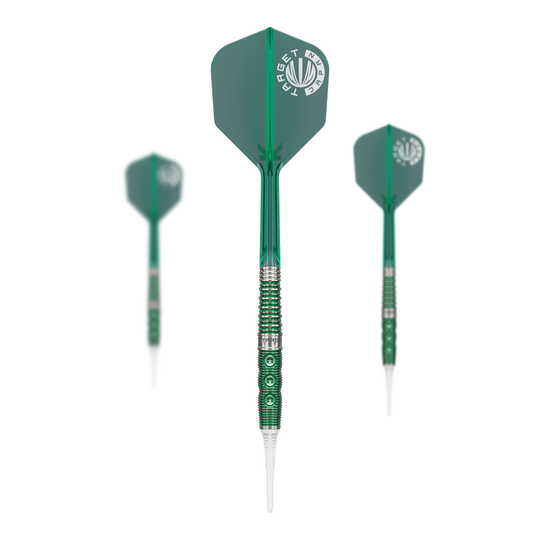 Fléchettes souples Target Japan Prime Series Motomu Sakai Xeno GEN1 - 19 g Abgebildet ist ein Set Target Japan Prime Series Motomu Sakai Xeno GEN1 Softdarts mit 19 Gramm. Das Produkt besteht aus hochwertigen Softdarts für das professionelle Dartspiel.