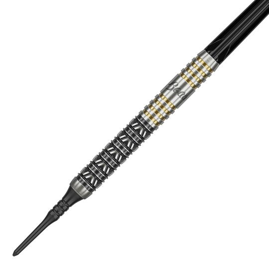 Abgebildet sind die Target Japan Beau Greaves Japan Edition Swiss Point Softdarts mit 21 Gramm. Die Darts sind für Softdart geeignet und haben ein modernes Design.