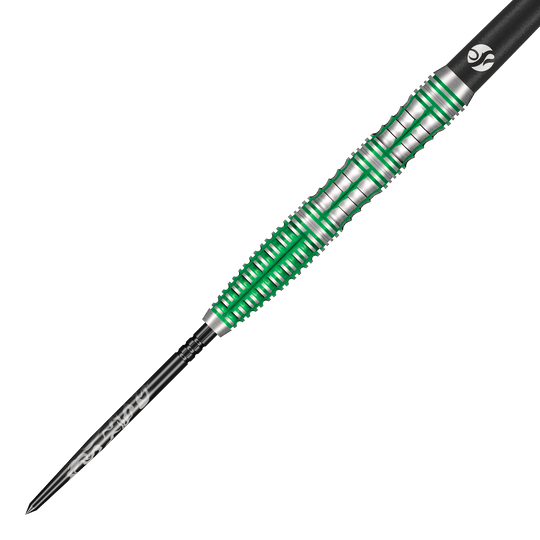 Shot Alchemy Mythril Turbo Point Steeldarts Das Produkt zeigt Shot Alchemy Mythril TurboPoints Steeldarts. Mehrere Darts liegen nebeneinander.