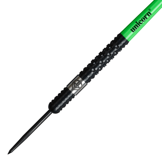 Fléchettes en acier Unicorn Wraith Ross Smith - 22 g Unicorn Wraith Ross Smith Steeldarts mit 22g sind hier abgebildet. Sie sind ideal für ambitionierte Steeldartspieler.