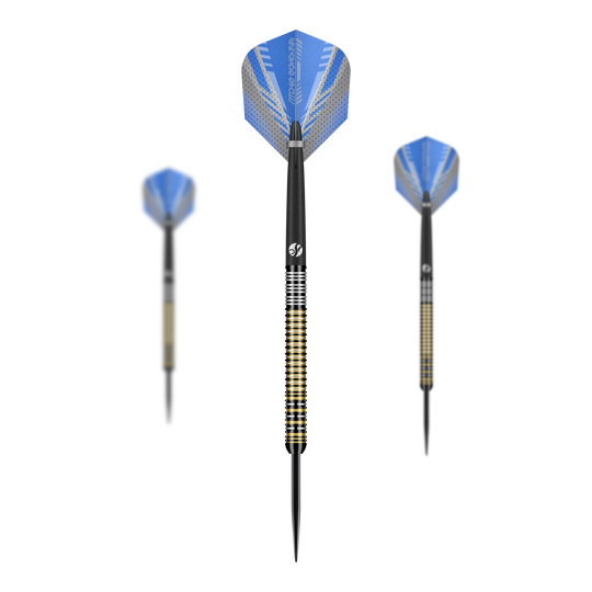 Shot de Ritchie Edhouse Madhouse fléchettes en acier Dieses Bild zeigt ein Set der Shot Ritchie Edhouse Madhouse Steeldarts. Das Set eignet sich perfekt für Dartspieler, die Wert auf Qualität legen.